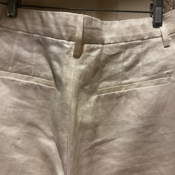 Massimo Dutti 100% Linen Tapered Trousers – Size USA 6 / EUR 38 - Picture 6 of 13